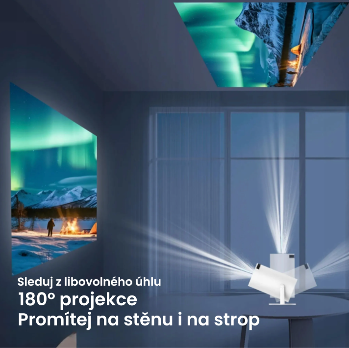 LumiKino - Přenosný domácí projektor